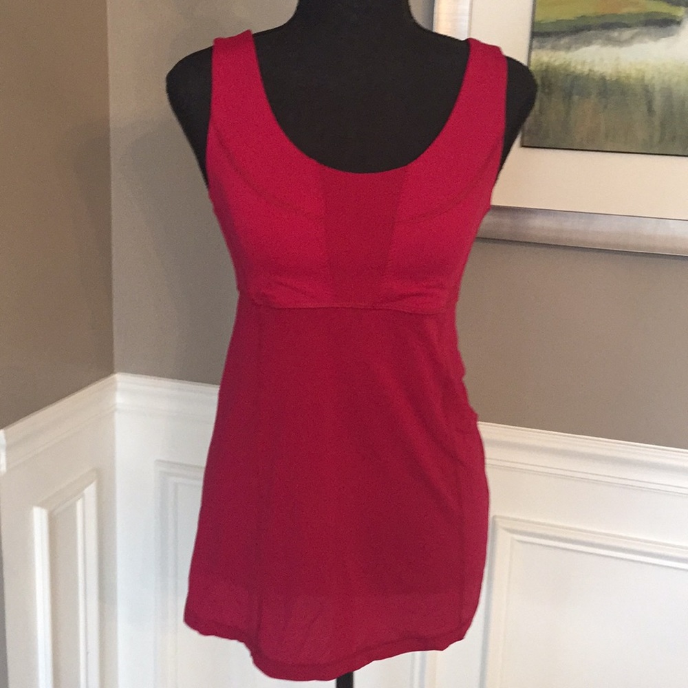 🔥Worn once! Lululemon red tank NWOT